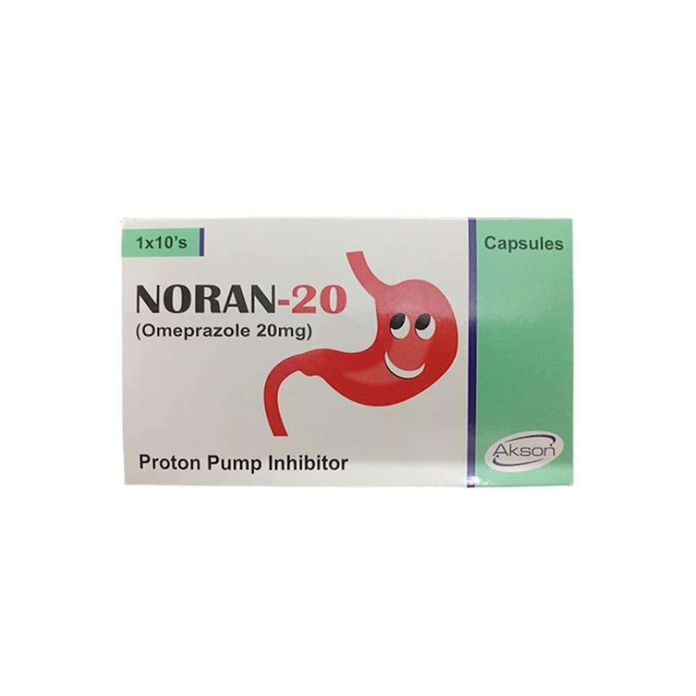 Noran 20mg Capsule 10 'S - Uses, Formula, Side Effects