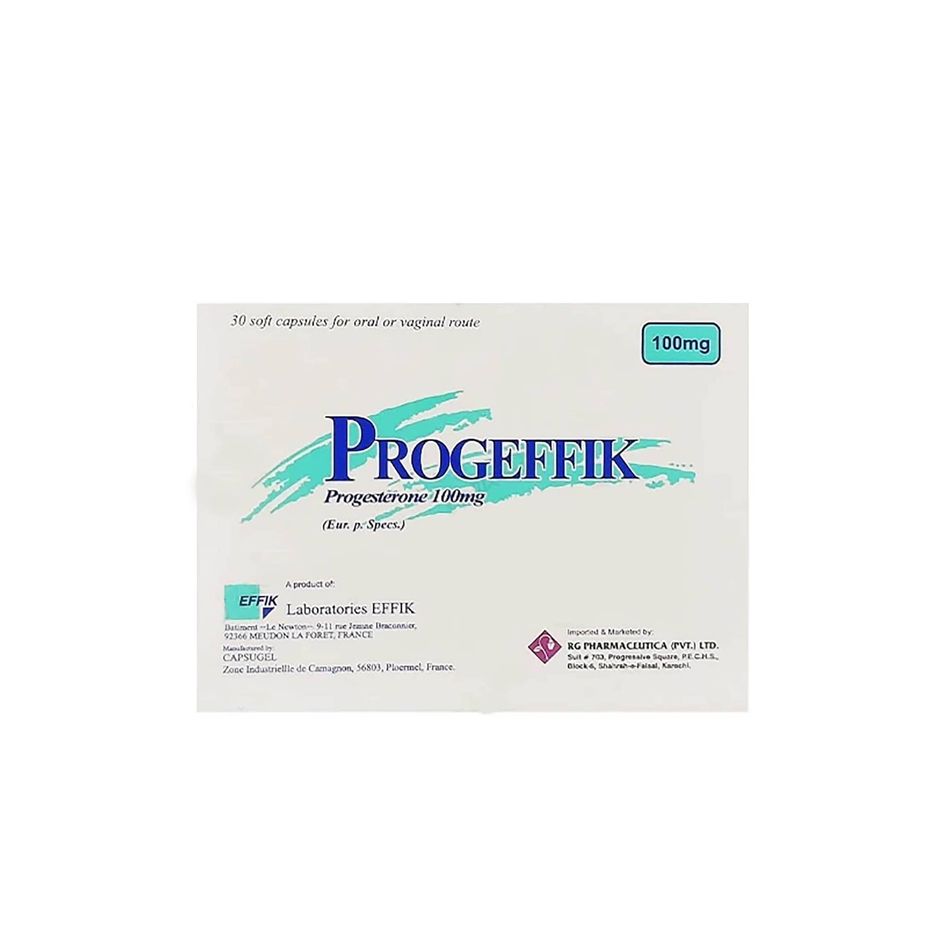 Progeffik 100mg Capsule 15 'S - Uses, Formula, Side Effects