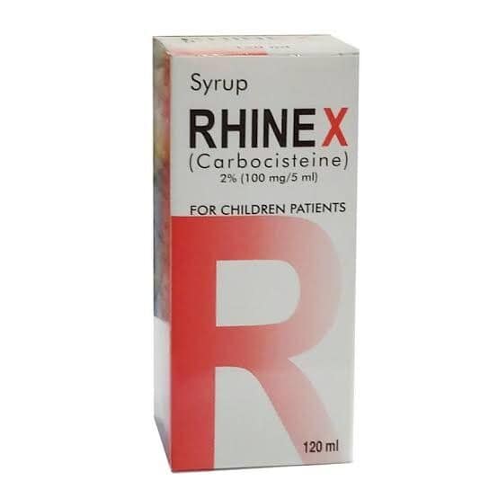 Rhinex 2 Syrup 120 ml Uses, Formula, Side Effects